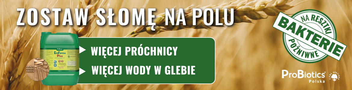 Zostaw słomę na polu!